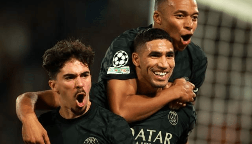 Ligue des Champions : Achraf Hakimi brille avec un but époustouflant