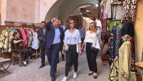 La Ministre du Tourisme Évalue la situation des établissements touristiques après le séisme