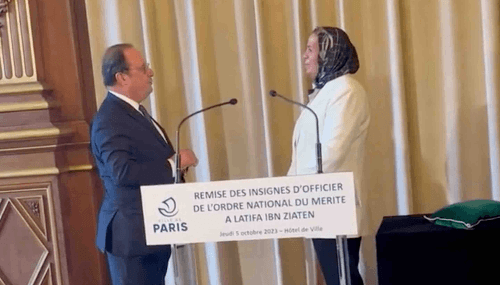 Latifa Ibn Ziaten, militante pour la paix, honorée à Paris