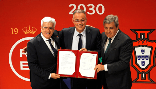 Les Fédérations Maroc, Portugal et Espagne signent officiellement pour la Coupe du Monde FIFA 2030