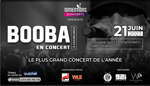 Casablanca: Le Concert de Booba n'aura pas lieu finalement