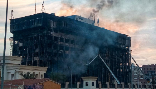Violent incendie à Ismaïliya : Au moins 25 blessés dans un immeuble en flammes