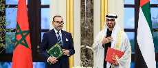 SM le Roi et le Président de l'EEAU signent la Déclaration pour un partenariat novateur à Abou Dhabi